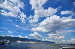 7月の海と空