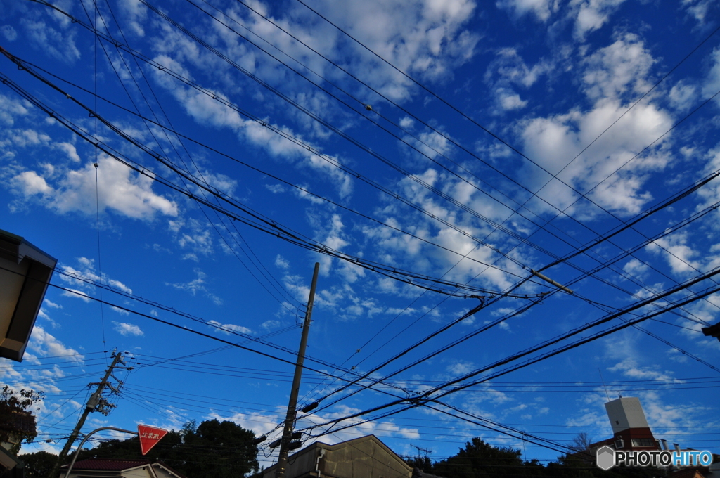 朝の空