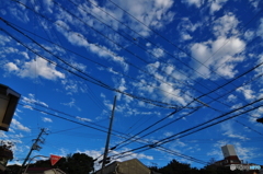 朝の空