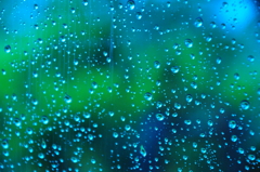 雨のカーテン