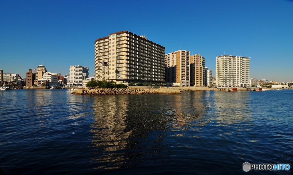 海に浮かぶ街