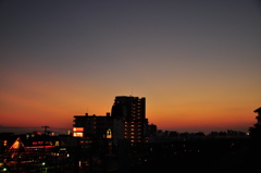 秋の夕暮れ