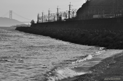 白黒海岸