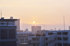 我が家の初日の出