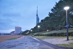 百道浜のともし火