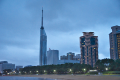 海辺のタワー