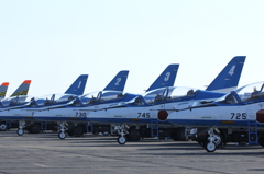 ブルーインパルス 駐機