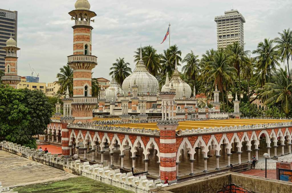 KL最古のモスク　マスジッド・ジャメ