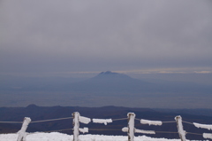 初冬の津軽富士