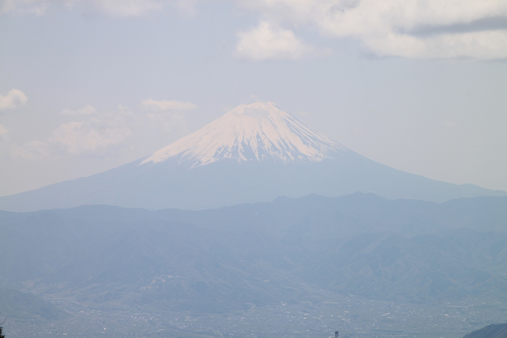 金峰山からの富士山