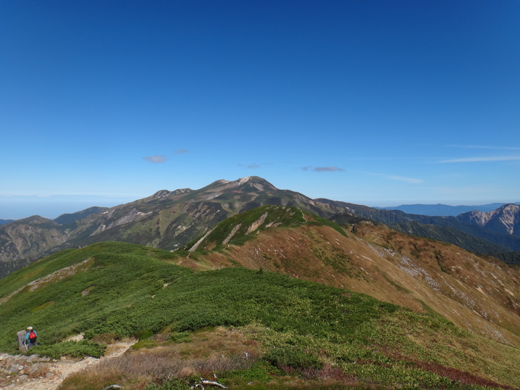 別山から白山