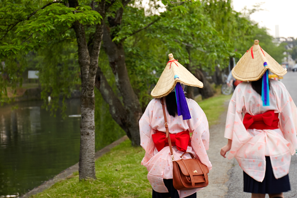 天神祭の帰り道