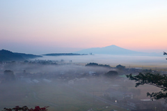 太平山から見た鳥海