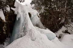 氷瀑の二の滝