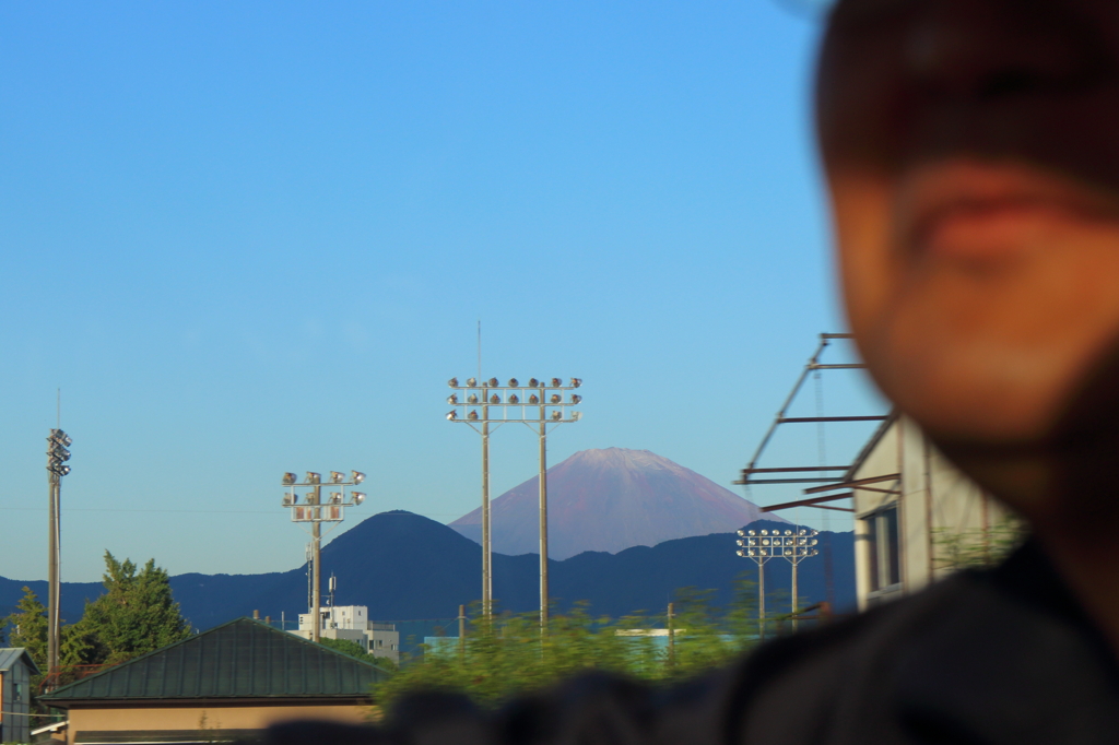 富士山とおやじ