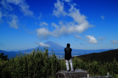 富士山とおやじ