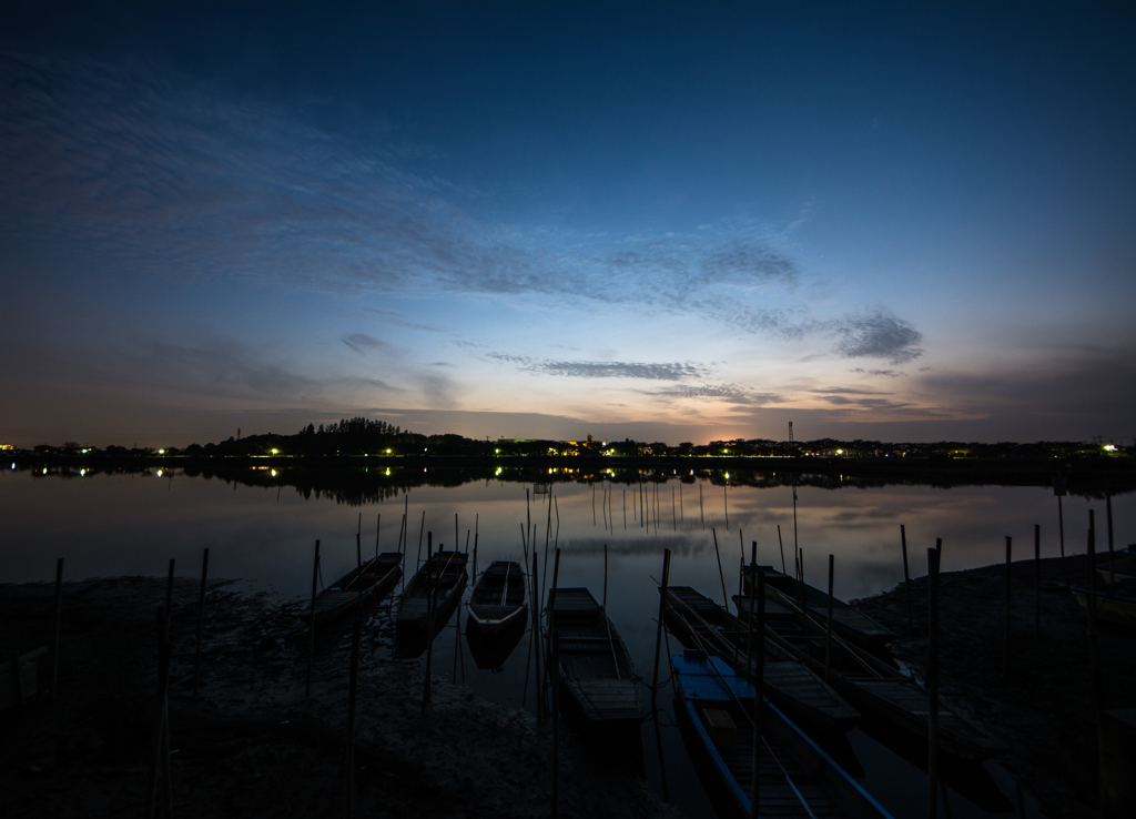 伊佐沼夕景