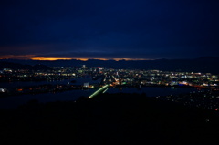 夕暮れ