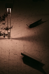 雪夜の灯火
