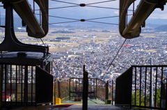 山頂駅より