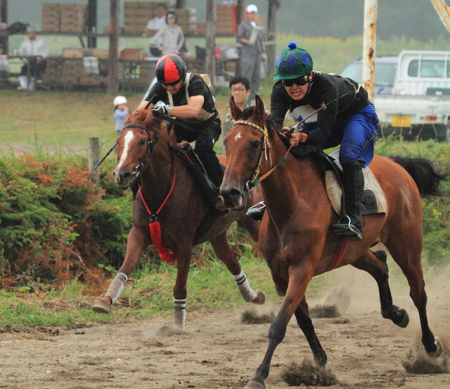 草競馬レース