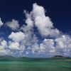 雲と海と...