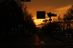 Sunset road