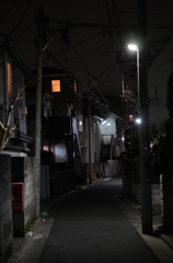 夜の町並み・東京