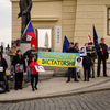 ウクライナ人の活動家・プラハ城