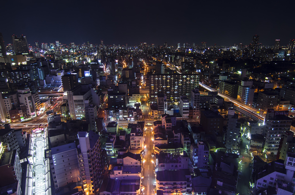 夜の大阪