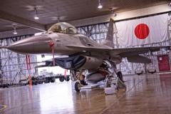 三沢基地の米空軍のF-16ファイティングファルコン