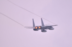 静浜基地航空祭2012 小松基地から来たF-15Jイーグル戦闘機飛行展示③