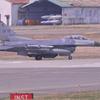 訓練終了。。アメリカ空軍三沢基地のF-16ファイティングファルコン
