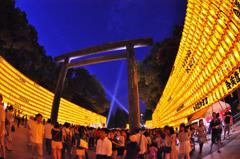 夜のみたま祭り・・靖国神社