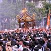 水ぶっかけまくる祭り。。深川八幡祭り