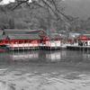 赤残し。。。宮島厳島神社・・