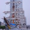 帆を上げる日本丸。。20120602　