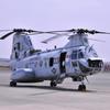 厚木基地開放。。普天間から来た海兵隊CH-46