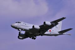 新型哨戒機P-1・・テスト中　厚木基地