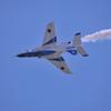 小松基地航空祭前日予行練習2012・・小松の青空を。。ブルーインパルス5番機スロ