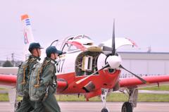 静浜基地航空祭2012 これからパイロットになる自衛隊員。。