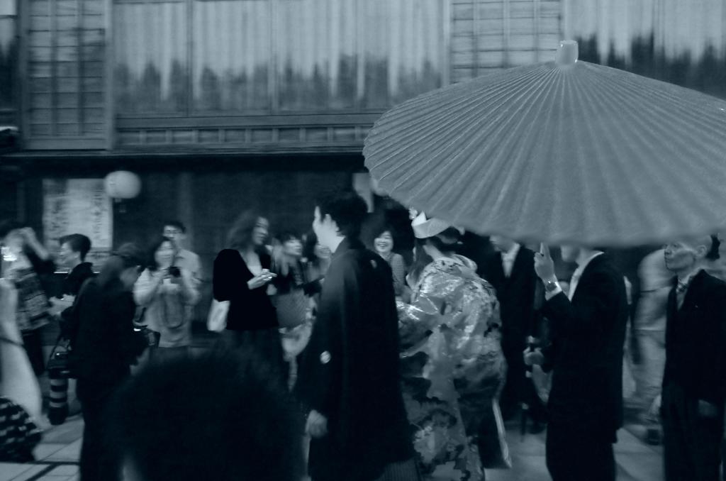 ひがし茶屋で和装結婚式・・・