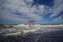 今年も朝陽が出ません。。