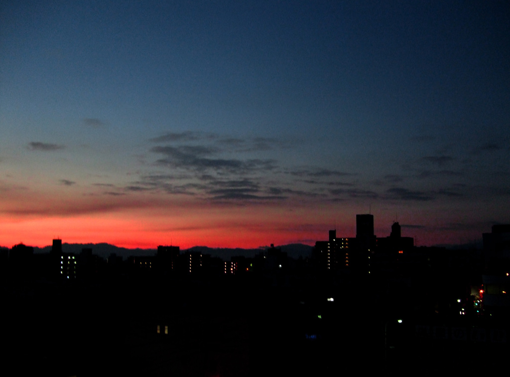 夜明け