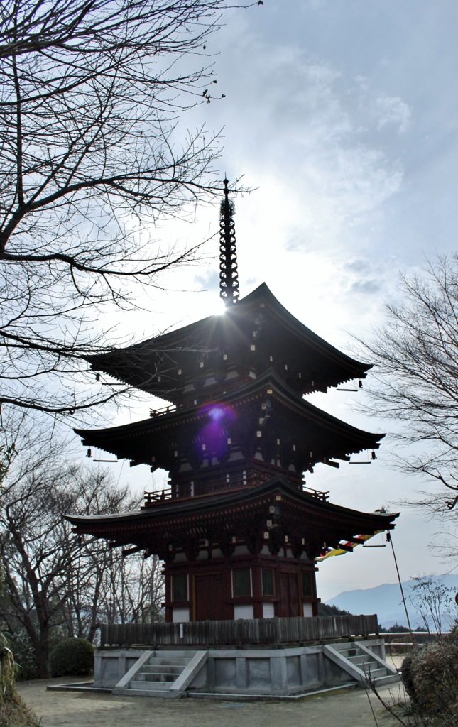 岡寺にて