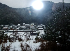 雪と太陽