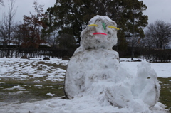 雪ダルマ