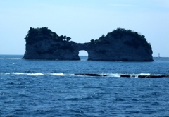 白浜　円月島