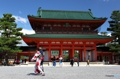 仲良くお参り