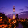 tokyo skytree in magic hour